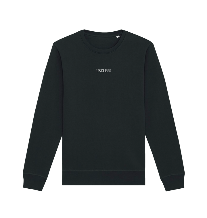 Black Useless Sweatshirt