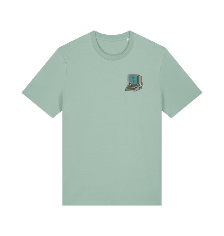 Aloe Blue Screen of Death Embroidered Tee